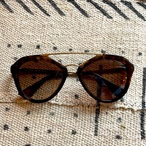 Authentic Prada Cinema Sunglasses Havana/Brown